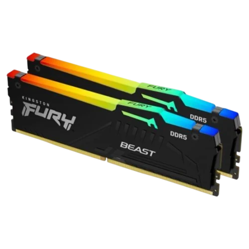 Оперативная память Kingston FURY Beast RGB, 128 ГБ, Black