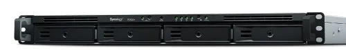 SYNOLOGY "RS820RP+", 4-bay, 4-core Intel Atom 2.1GHz, 2Gb+1Slot, 4x1GbE, PCIe, 2x150W PSU