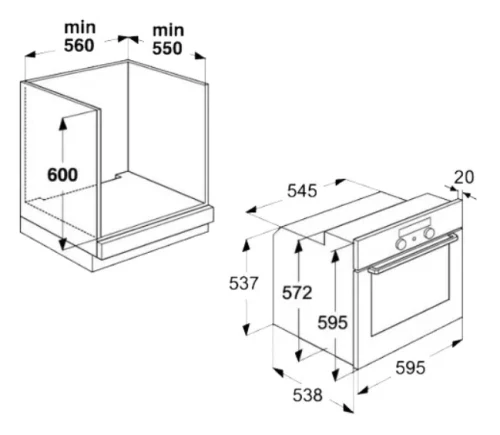 BinOven/el Whirlpool AKP 460/IX