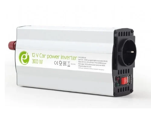 Автомобильный инвертор Energenie EG-PWC-042, 300Вт, Белый