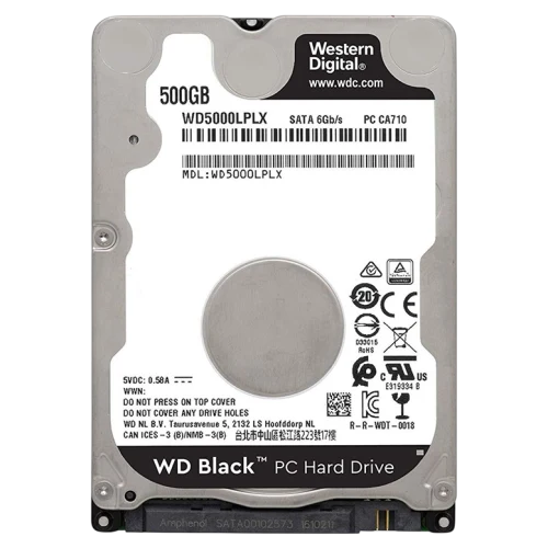 Жесткий диск Western Digital WD5000LPLX, 500 ГБ, Black