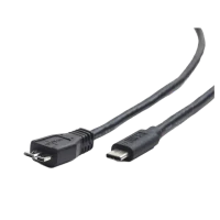 Cablu Cablexpert CCP-USB3-mBMCM-1M, USB-C to Micro-USB, 1 m, Negru 2