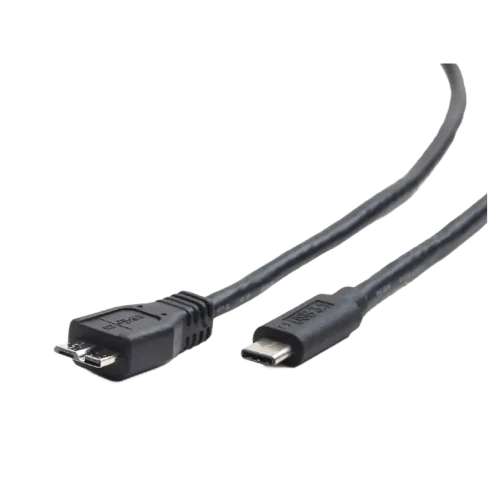 Кабель Cablexpert CCP-USB3-mBMCM-1M, USB-C to Micro-USB, 1 м, Черный