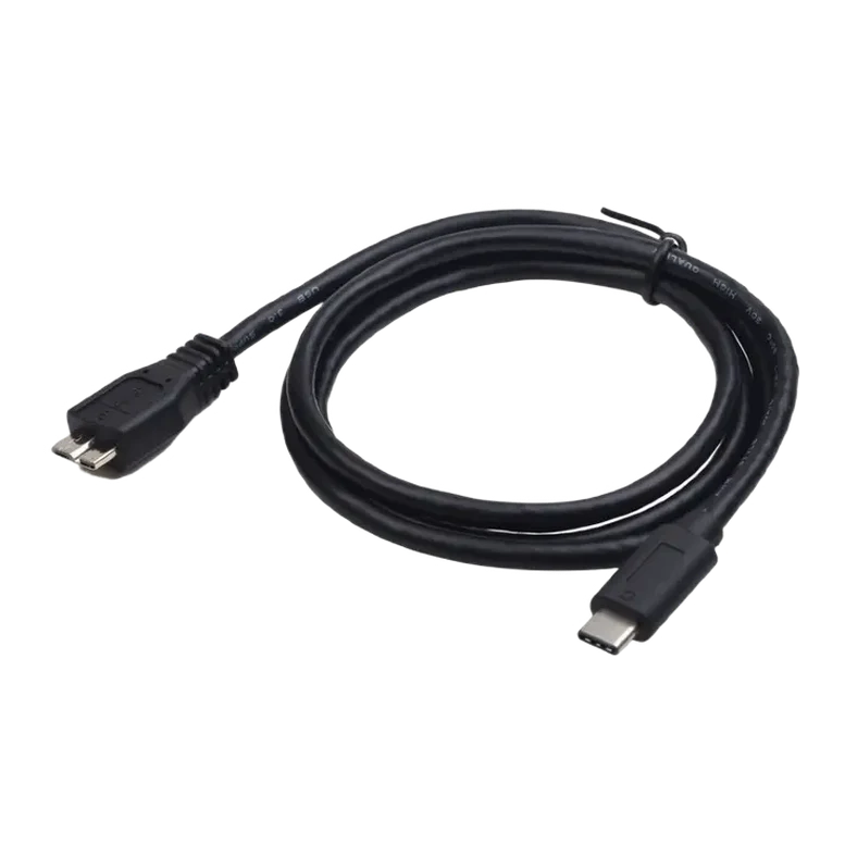 Cablu Cablexpert CCP-USB3-mBMCM-1M, USB-C to Micro-USB, 1 m, Negru 3