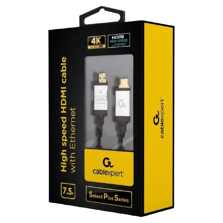 Cablu Cablexpert CCB-HDMIL-7.5M, HDMI to HDMI, 7.5 m, Negru 3