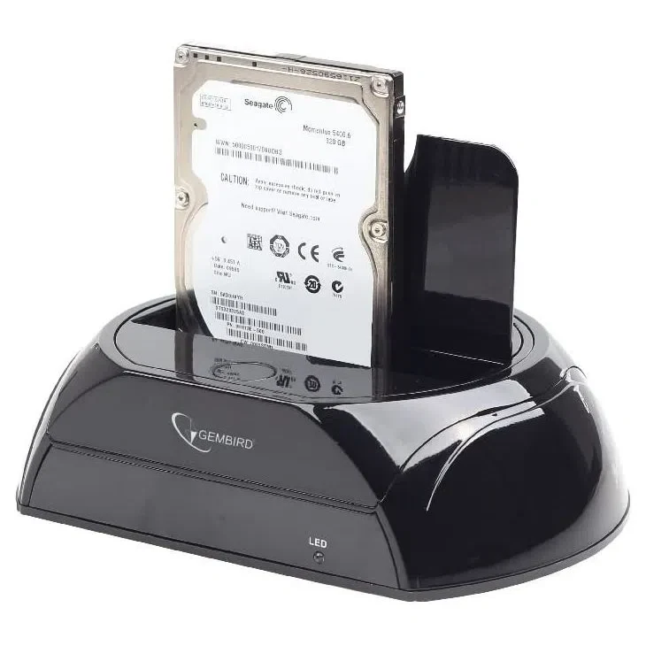 Док-станция для HDD/SSD Gembird HD32-U3S-2, Чёрный (HD32-U3S-2) 2