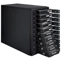 10-Bay SINGLE System External Enclosure Century "CRST1035U32CIS", USB3.2 Gen2 to 10x SATA 3.5" 2