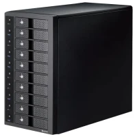 10-Bay SINGLE System External Enclosure Century "CRST1035U32CIS", USB3.2 Gen2 to 10x SATA 3.5" 4