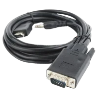 Кабель Cablexpert A-HDMI-VGA-03-6, HDMI to VGA, 1.8 м, Черный 2