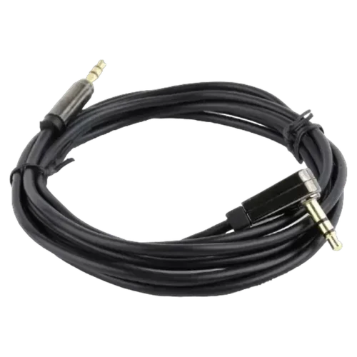 Аудио кабель Cablexpert CCAP-444L-6, 3.5 мм, 1.8 м, Черный