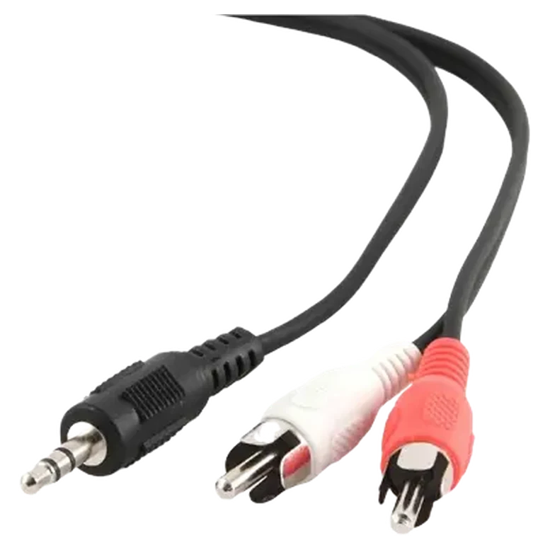 Adaptor Cablexpert CCA-458/0.2, 3.5 mm to RCA, Negru 6