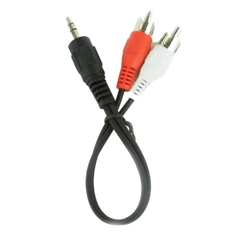 Adaptor Cablexpert CCA-458/0.2, 3.5 mm to RCA, Negru 7