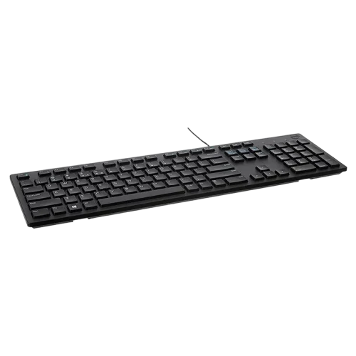 Клавиатура Dell KB216, Проводная, Черный