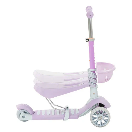 Детский 3-колесный самокат Kikka Boo BonBon, Сиреневый
