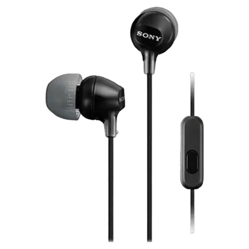 Căști Sony MDR-EX110AP, Cu fir, Negru