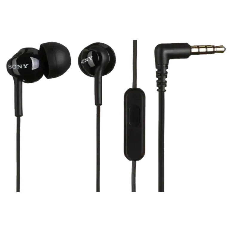 Наушники Sony MDR-EX110AP, Проводные, Черный 3