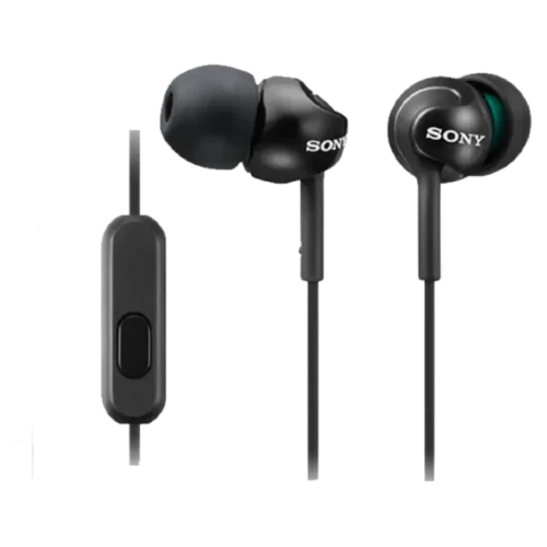Căști Sony MDR-EX110AP, Cu fir, Negru