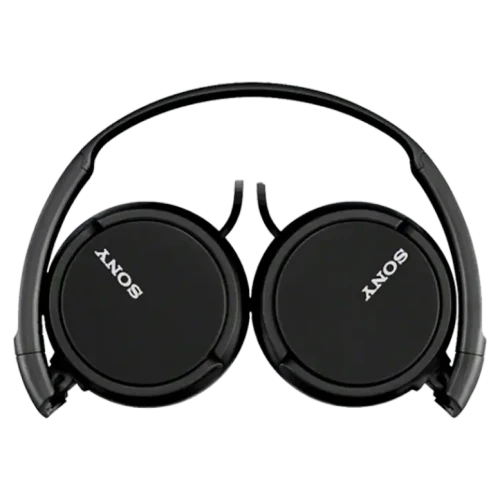 Căști Sony MDR-ZX110AP, Cu fir, Negru