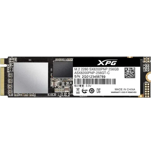 Накопитель SSD ADATA XPG SX8200 Pro, 256GB, Black
