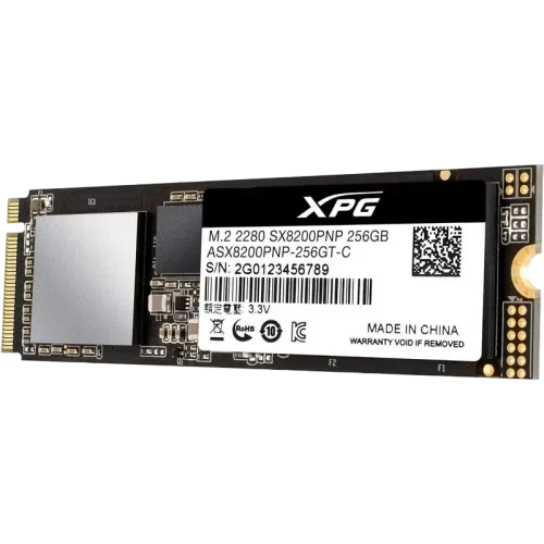 Накопитель SSD ADATA XPG SX8200 Pro, 256GB, Black
