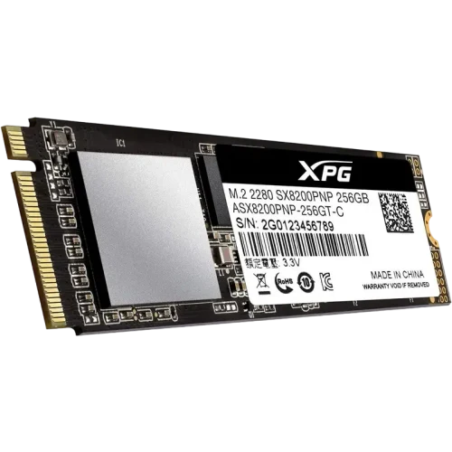Накопитель SSD ADATA XPG SX8200 Pro, 256GB, Black