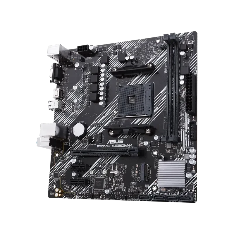 Placă de bază Asus PRIME A520M-K, Black 4