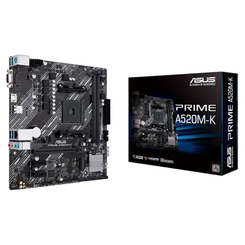 Placă de bază Asus PRIME A520M-K, Black