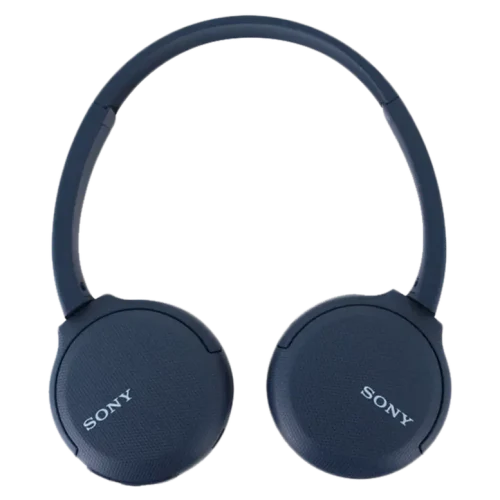 Наушники SONY WH-CH510 Extra Bass, Беспроводные, Синий