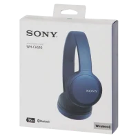Căști SONY WH-CH510 Extra Bass, Fără fir, Albastru 5