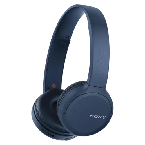 Наушники SONY WH-CH510 Extra Bass, Беспроводные, Синий