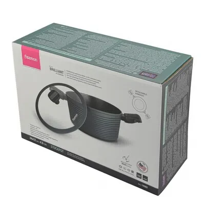 Cratita Fissman Brilliant 14382 4.5l (24x12cm)+capac sticla+minere detashabile 6