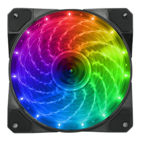 Вентилятор для корпуса Gamemax FN-12Rainbow-M, 120 мм