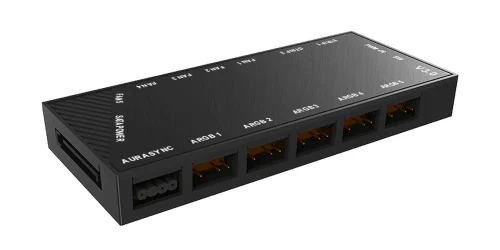 Вентилятор Концентратора Gamemax PWM+RAINBOW Controller(V3.0), Чёрный