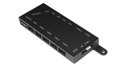 Вентилятор Концентратора Gamemax PWM+RAINBOW Controller(V3.0), Чёрный