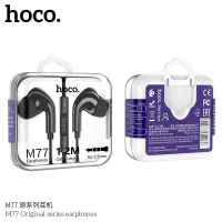 HOCO M77 Original series earphones display set Black
