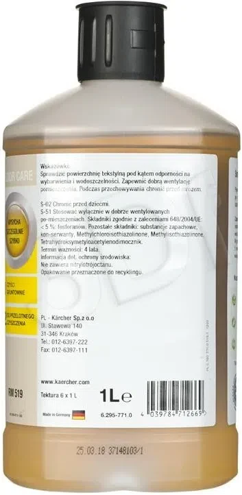 Detergent pentru covoare Karcher RM 519 (6.295-771.0) 3