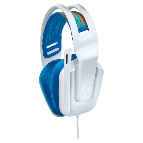 Căști Logitech G335, Cu fir, Alb