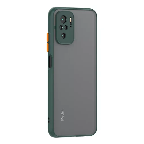 Shockproof armored matte case for Xiaomi Green