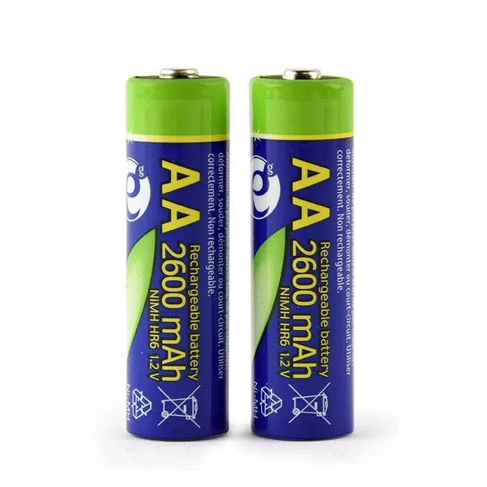 Аккумуляторы Energenie EG-BA-AA26-01, AA, 2600мА·ч, 2шт. 2