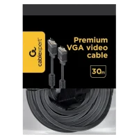 Cablu Cablexpert CC-PPVGA-30M-B, VGA to VGA, 30 m, Negru 3