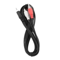 Кабель Cablexpert CCA-458-2.5M, 3.5 mm to 2x RCA, 2.5 м, Черный 3
