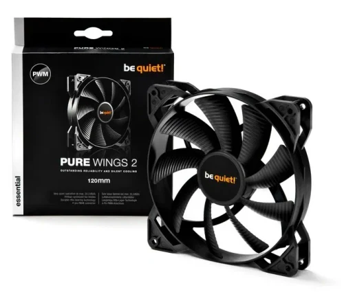 Вентилятор для корпуса be quiet! PURE WINGS 2 120mm PWM, 120 мм