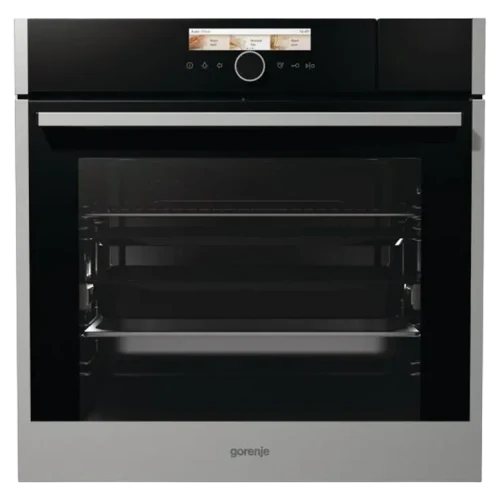 Электрический духовой шкаф Gorenje BCS798S24X, Серебристый