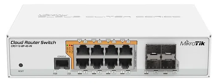 Switch MikroTik CRS112-8P-4S-IN 2