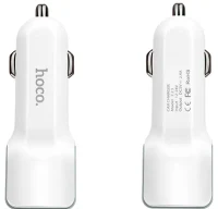 Încărcător auto Hoco Z23 Grand Style White 6