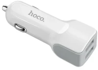 Încărcător auto Hoco Z23 Grand Style White 4