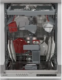 Maşină de spălat vase încorporabilă Sharp QWNI1EI45EXEU 2