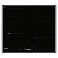 Plită cu inducție Sharp KH6I27CS00EU, Black