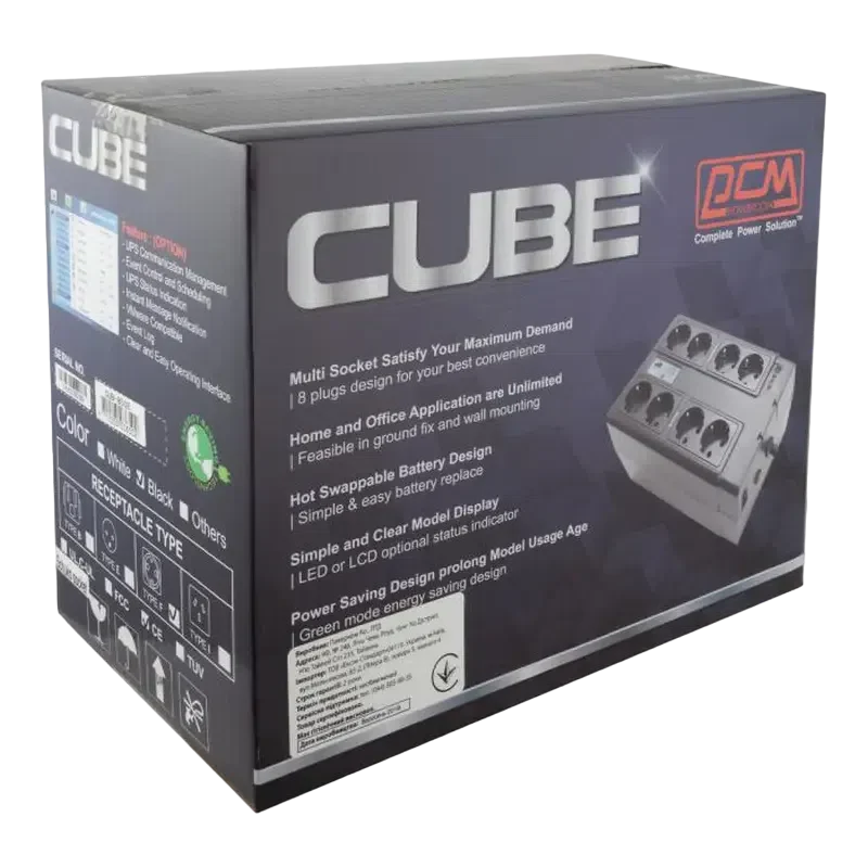 Источник бесперебойного питания PCM CUB-1000E 7