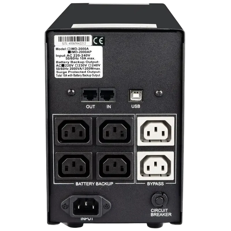 Источник бесперебойного питания PCM IMD-2000AP 3